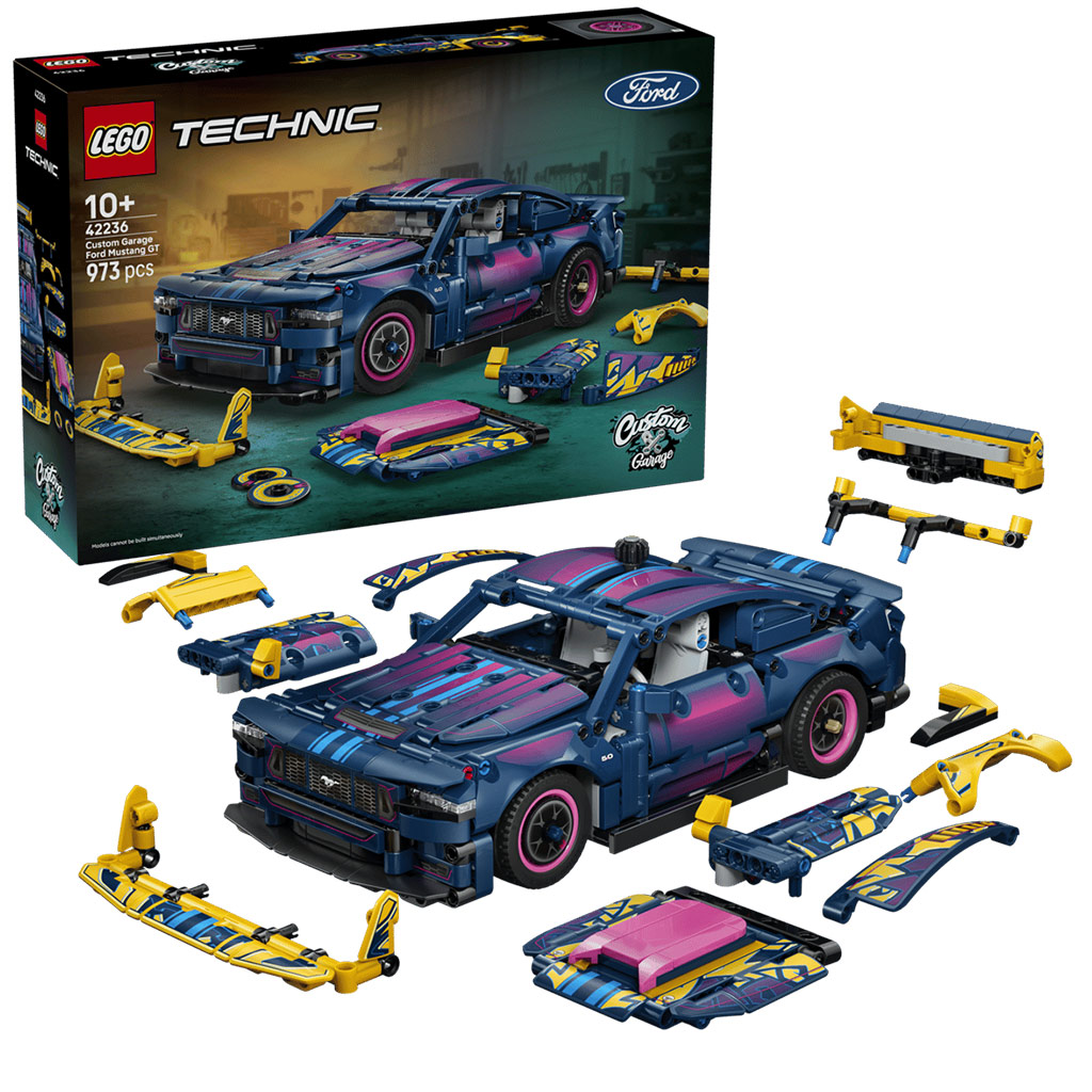 imagen de LEGO® Technic: Taller de Tuning: coche Ford Mustang GT (42236) 1