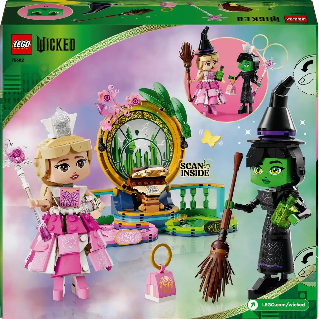 imagen de LEGO® Wicked: figuras de Elphaba y Glinda (75682) 2