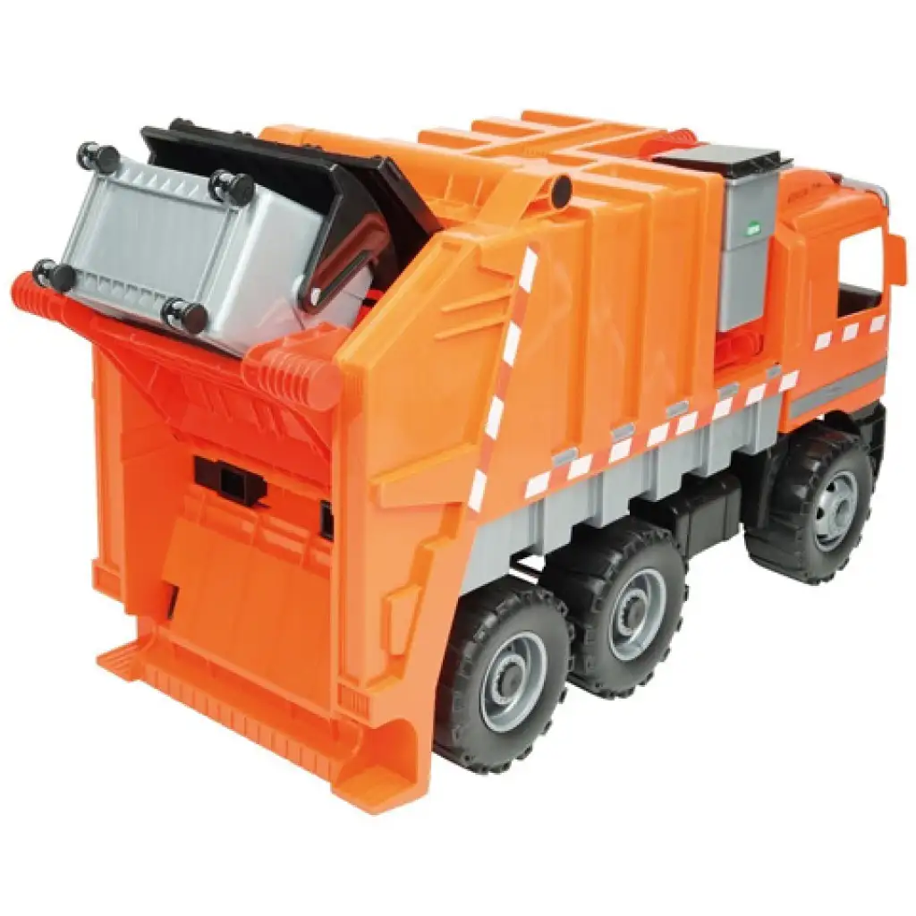 imagen de LENA: Camión de basura gigante Mercedes-Benz Actros 64cm 2