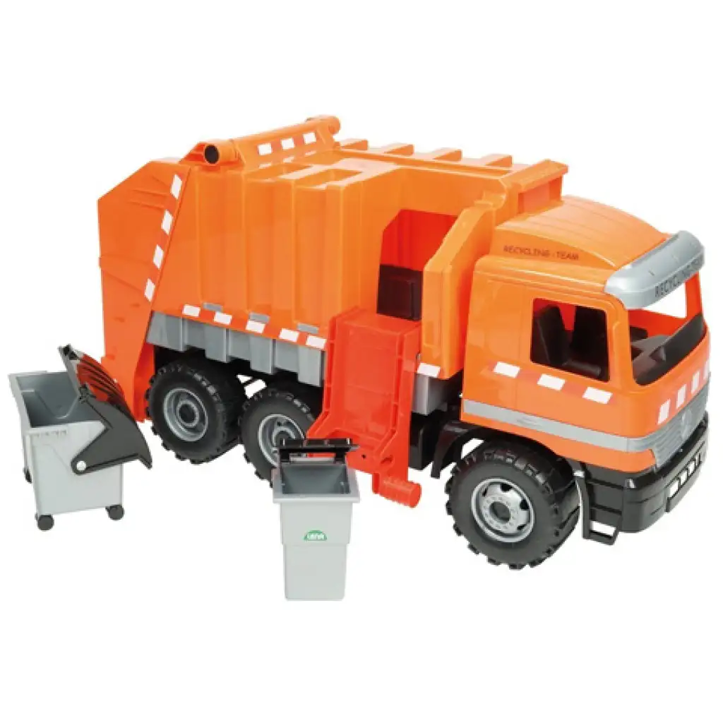 imagen de LENA: Camión de basura gigante Mercedes-Benz Actros 64cm 1