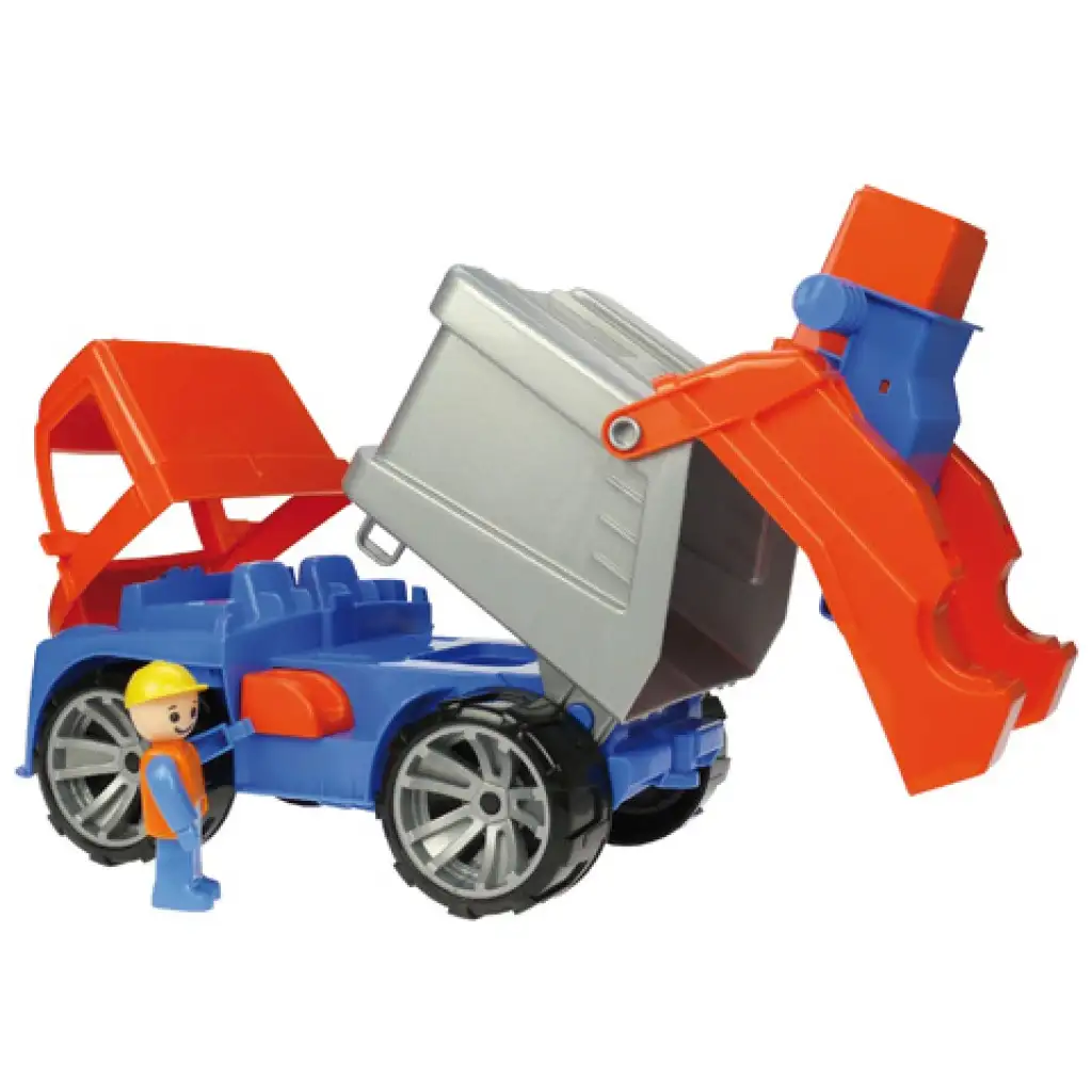 imagen de LENA: Camión de basura Truxx con figura 30cm 2