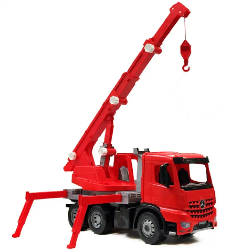 imagen de LENA: Camión de bomberos gigante con grúa Mercedes-Benz Arocs 70cm 2