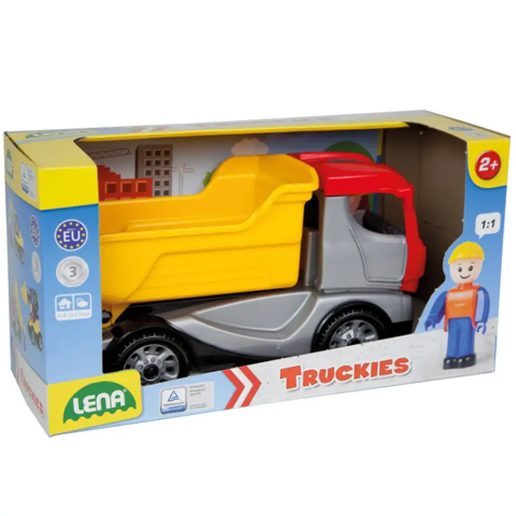 imagen de LENA: Camión volquete con figura de 22 cm 2