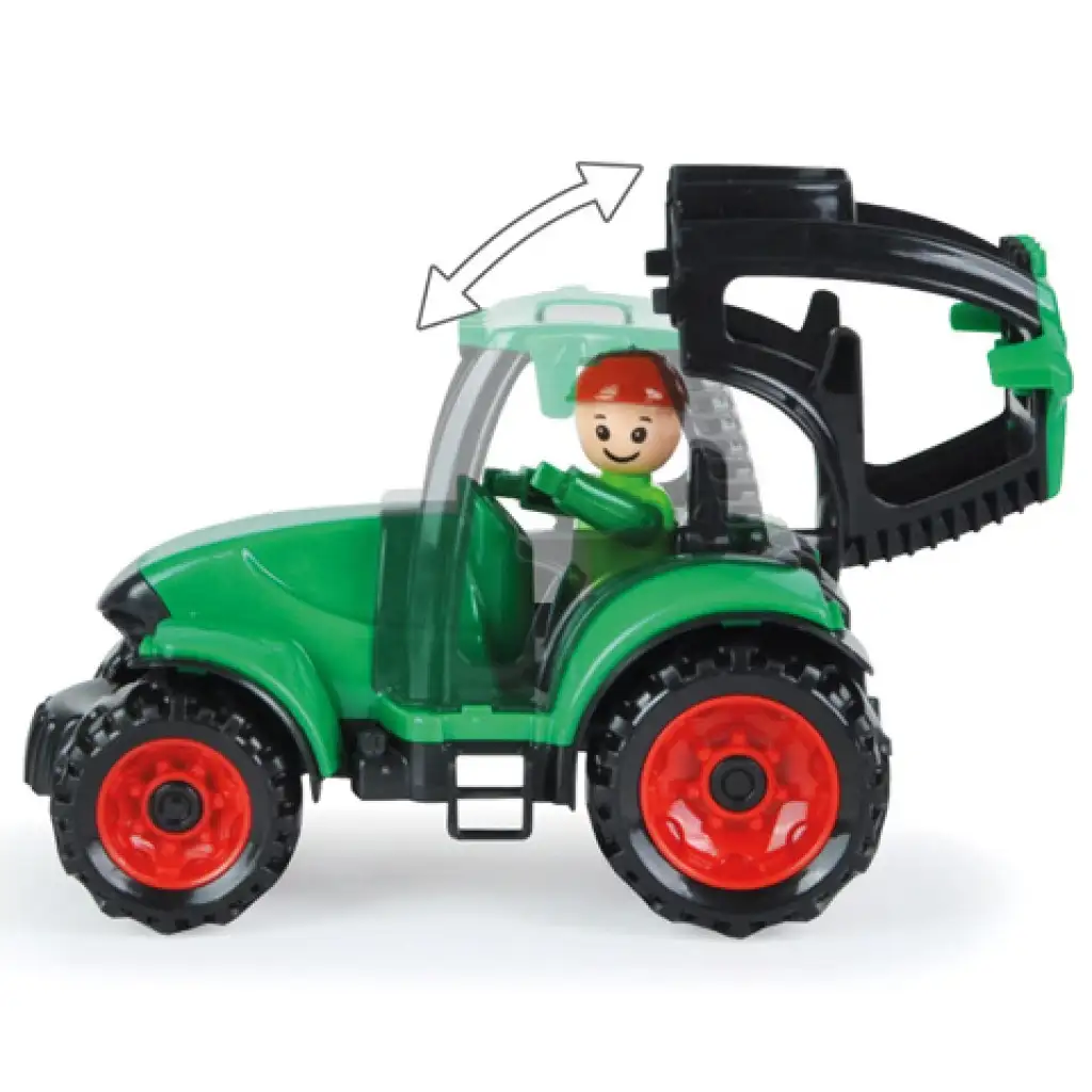 imagen de LENA: Camiónes tractor con figura de 17 cm 3