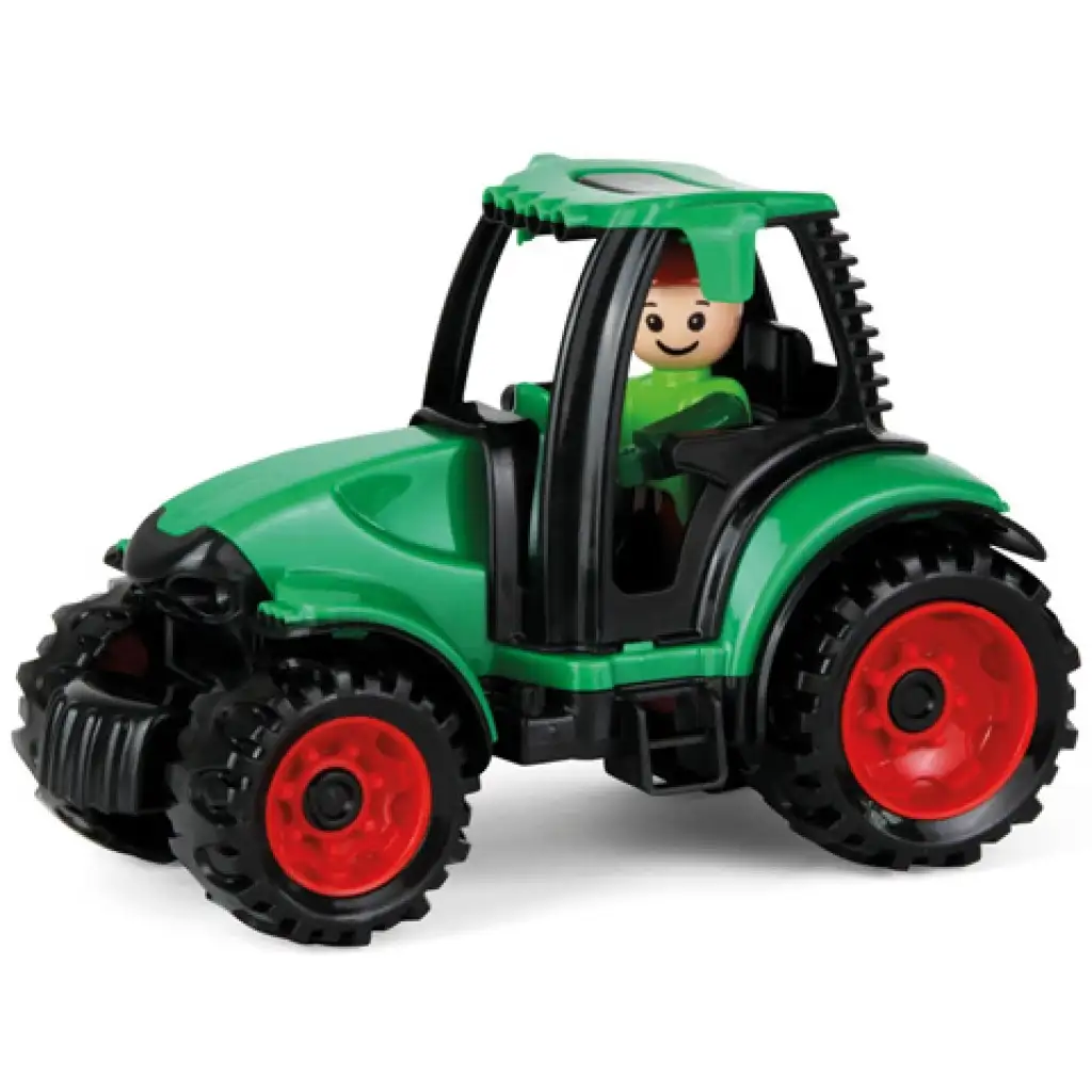 imagen de LENA: Camiónes tractor con figura de 17 cm 1
