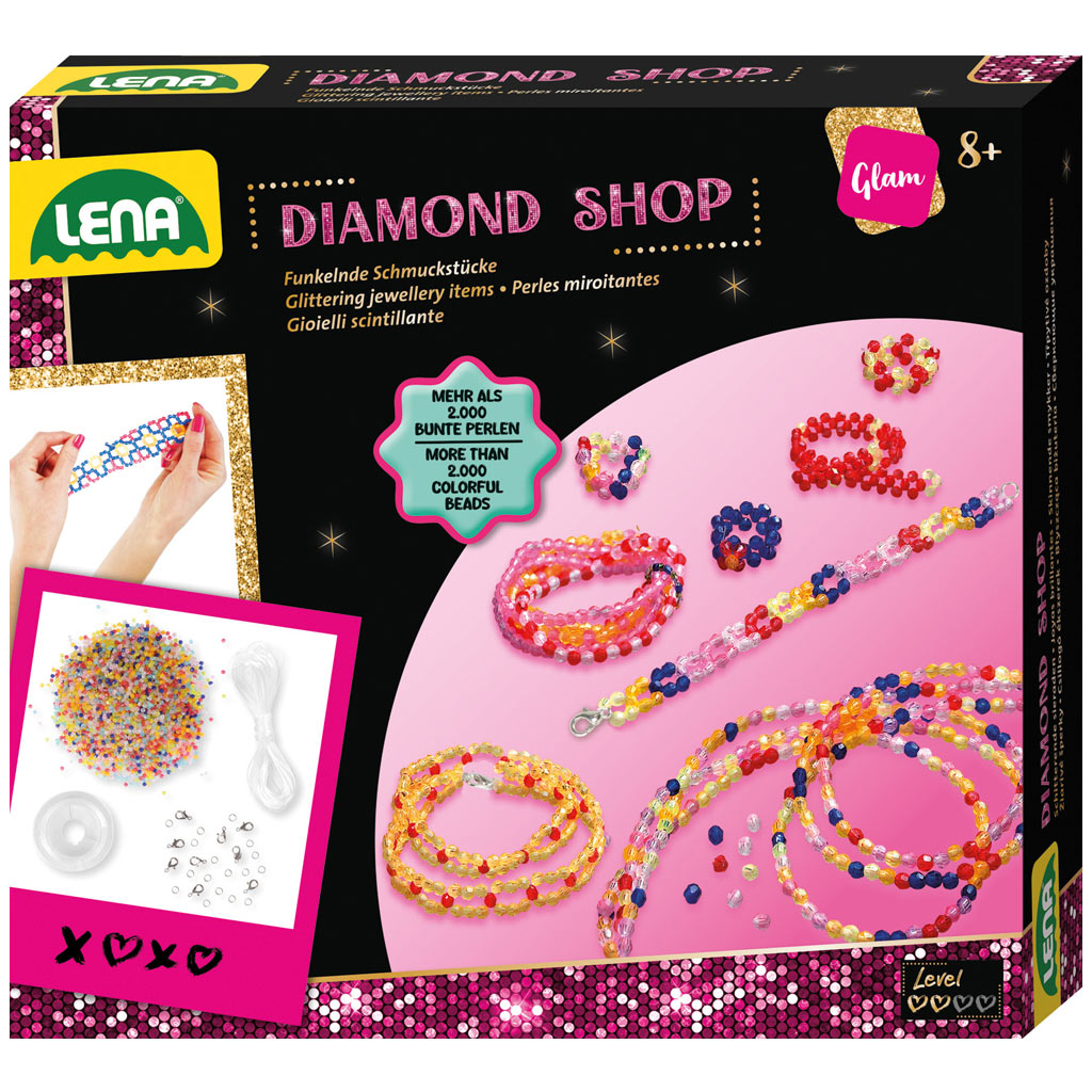 imagen de LENA: Conjunto creativo de fabricación de pulseras de diamantes de 2000 piezas 1