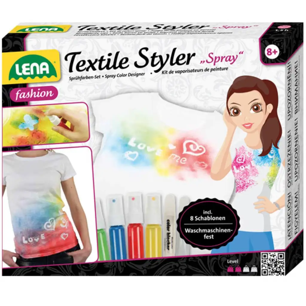 imagen de LENA: Diseñador de ropa con spray textil 1