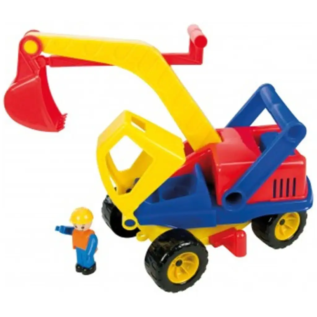 imagen de LENA: Excavadora activa con figura de 35cm 2