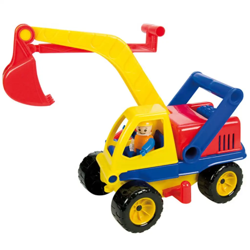 imagen de LENA: Excavadora activa con figura de 35cm 1