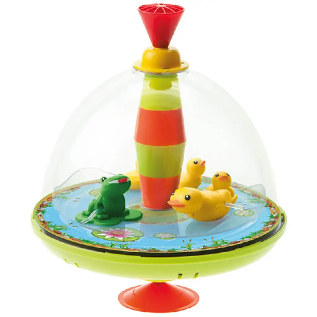 imagen de LENA: Familia de patos panorámica peonza 1