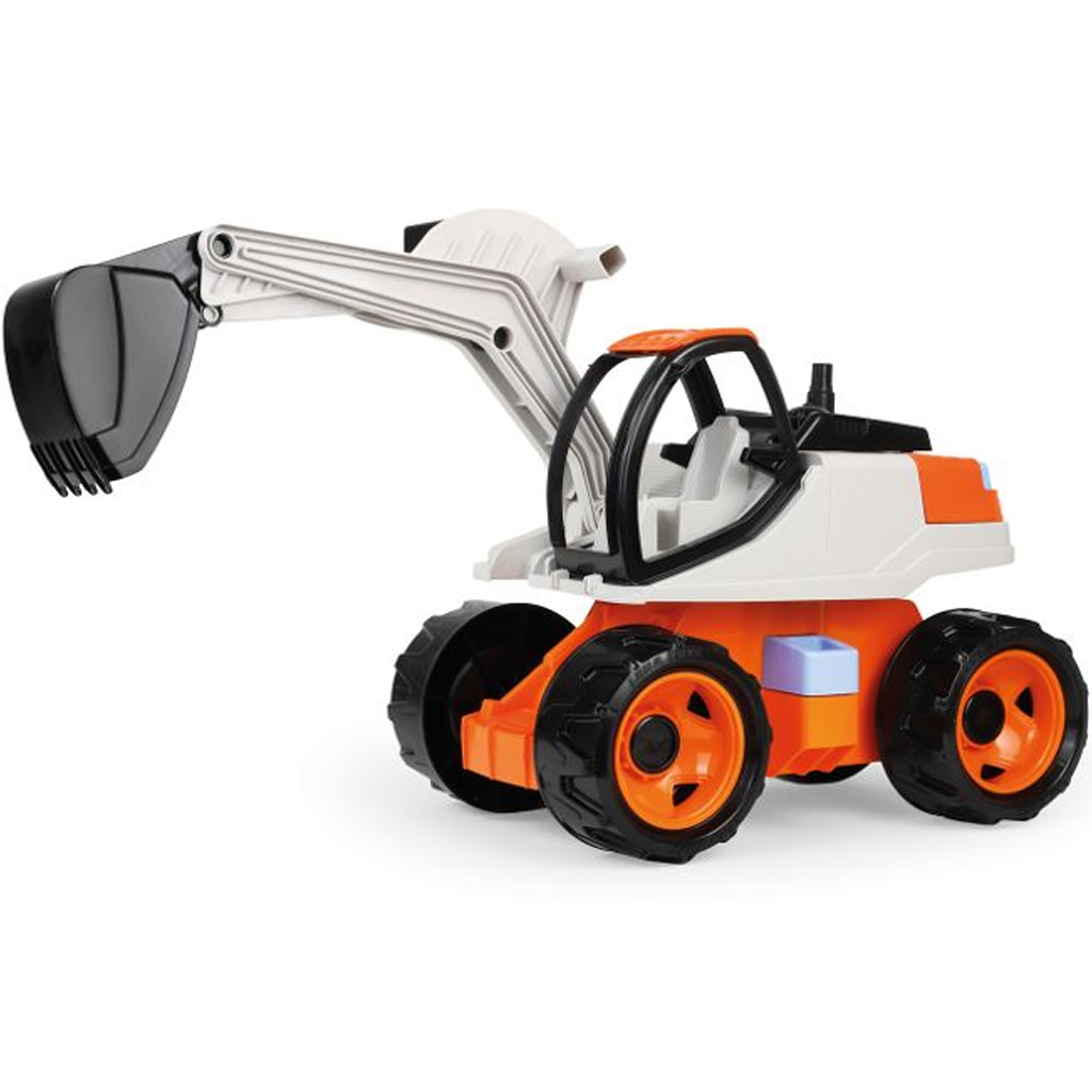 imagen de LENA: GIGA TRUCKS excavadora de horas en color naranja de 63 cm 1