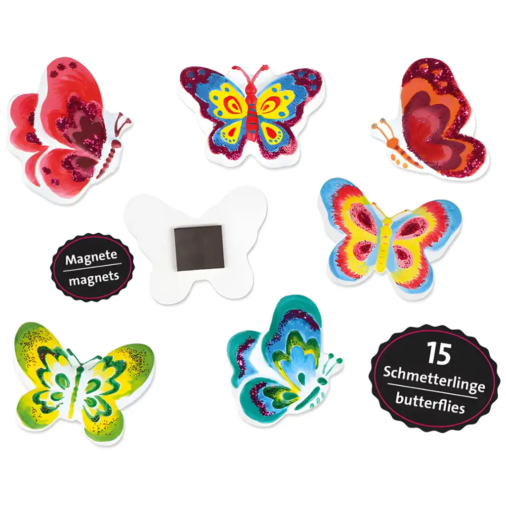 imagen de LENA: Juego de moldeado de yeso de mariposas y creación de imanes 2