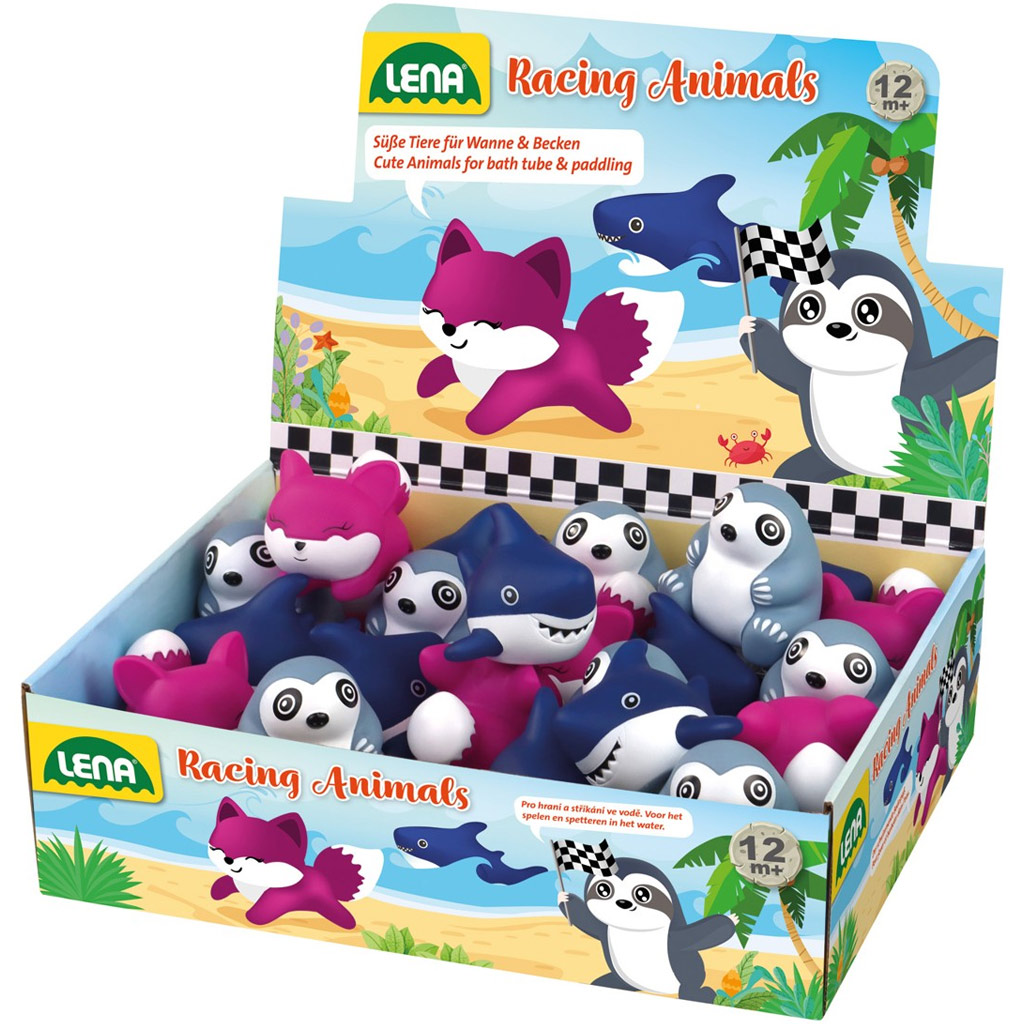 imagen de LENA: Juguete de baño de animales felices varios 1ud 1
