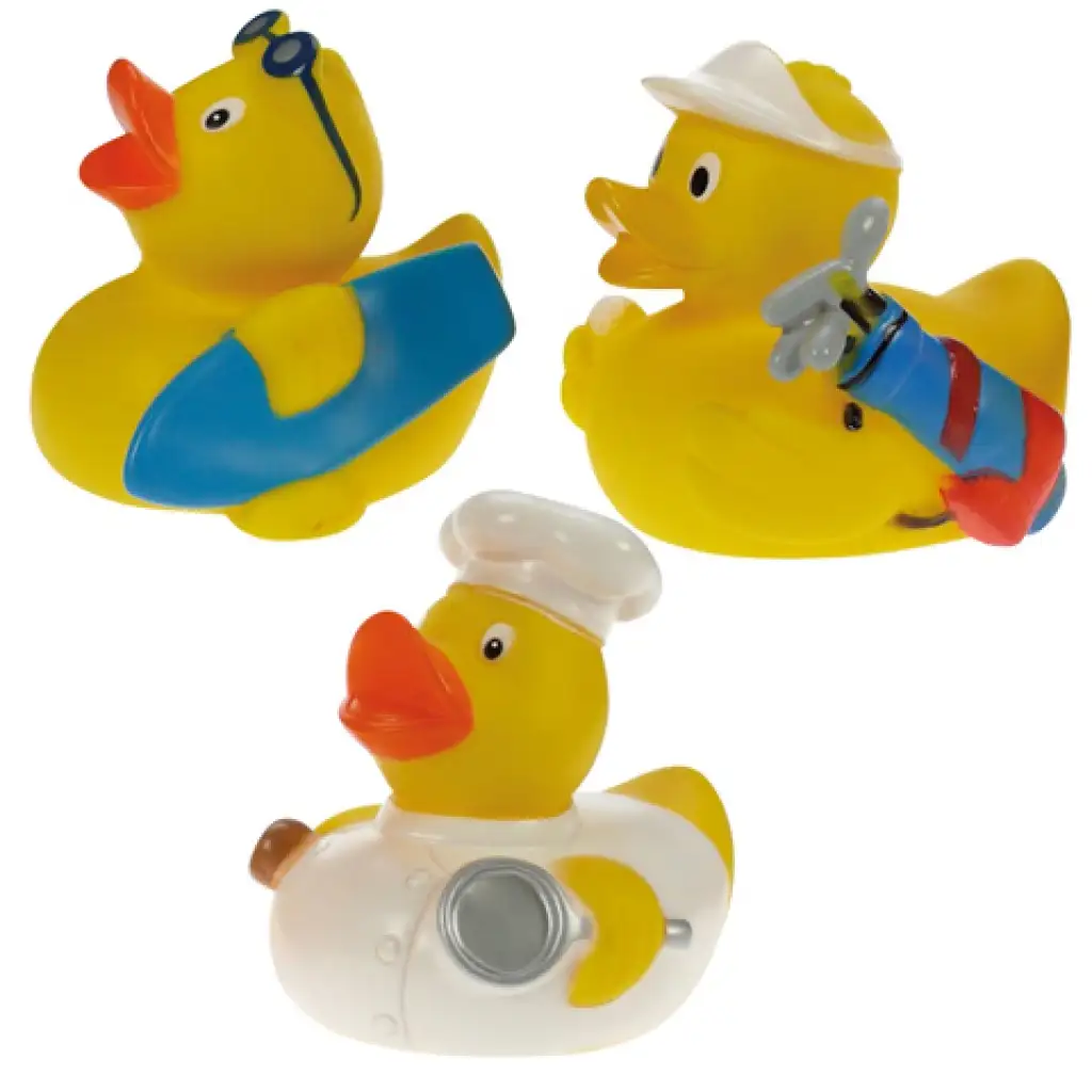 imagen de LENA: Juguete de baño pato con profesión en varias versiones 2