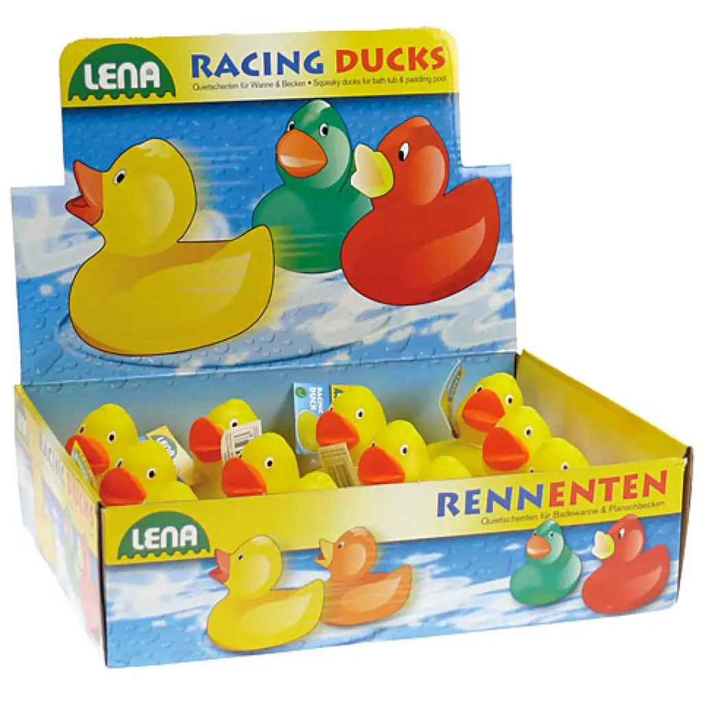 imagen de LENA: Juguete de baño pato de goma 2