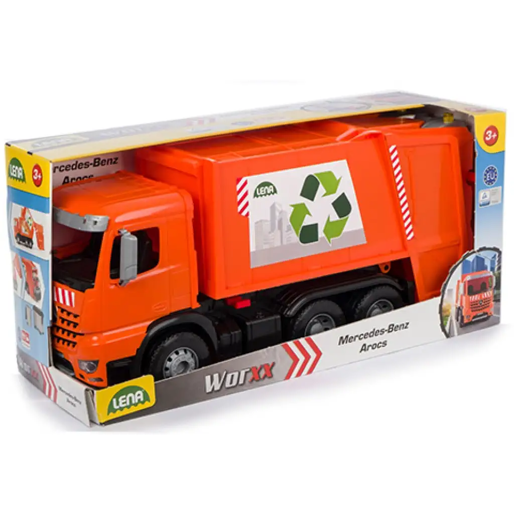 imagen de LENA: Mercedes Worxx Arocs camión de basura de recogida selectiva 54cm 4