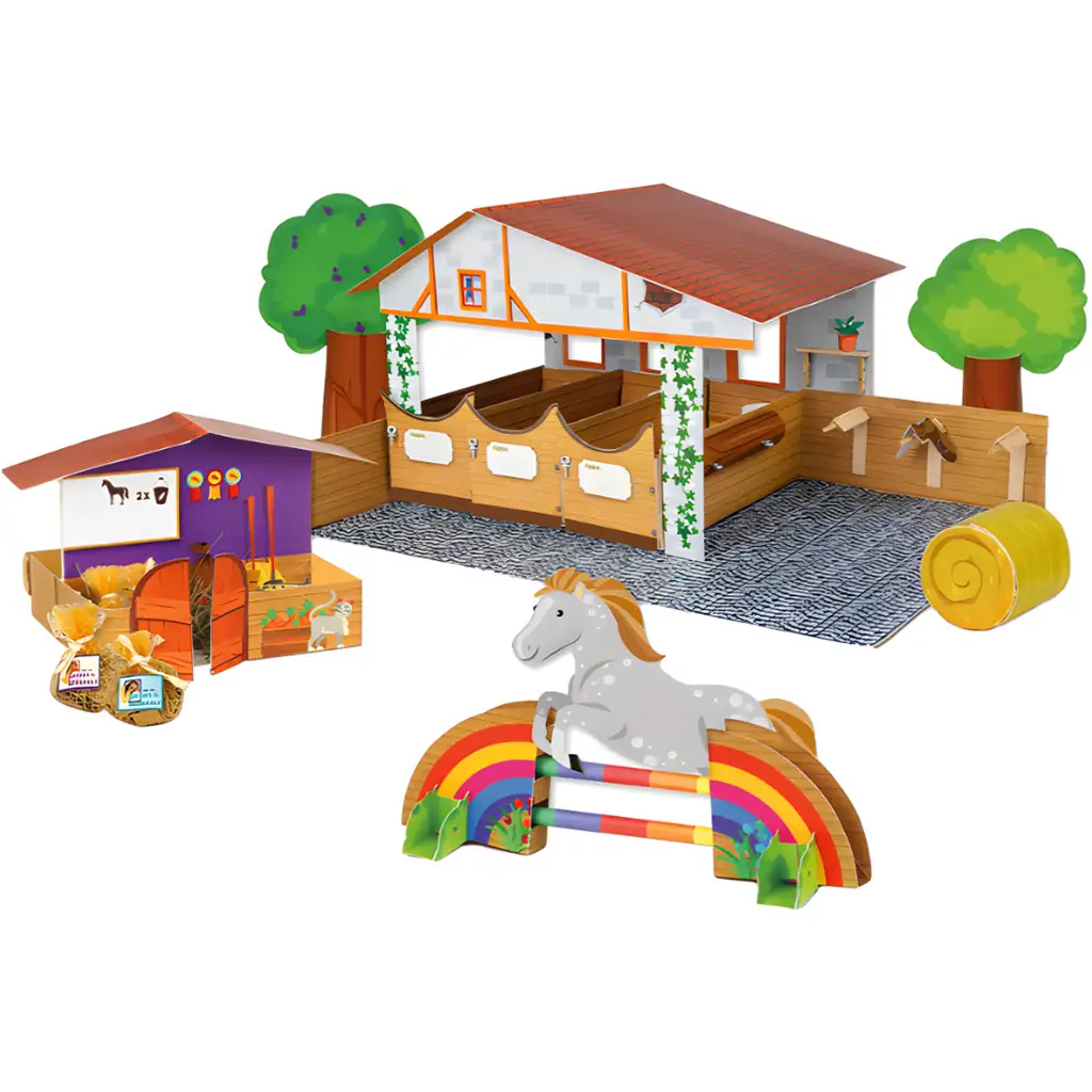 imagen de LENA: Mi Pony ECO establo creador set de juego creativo 2