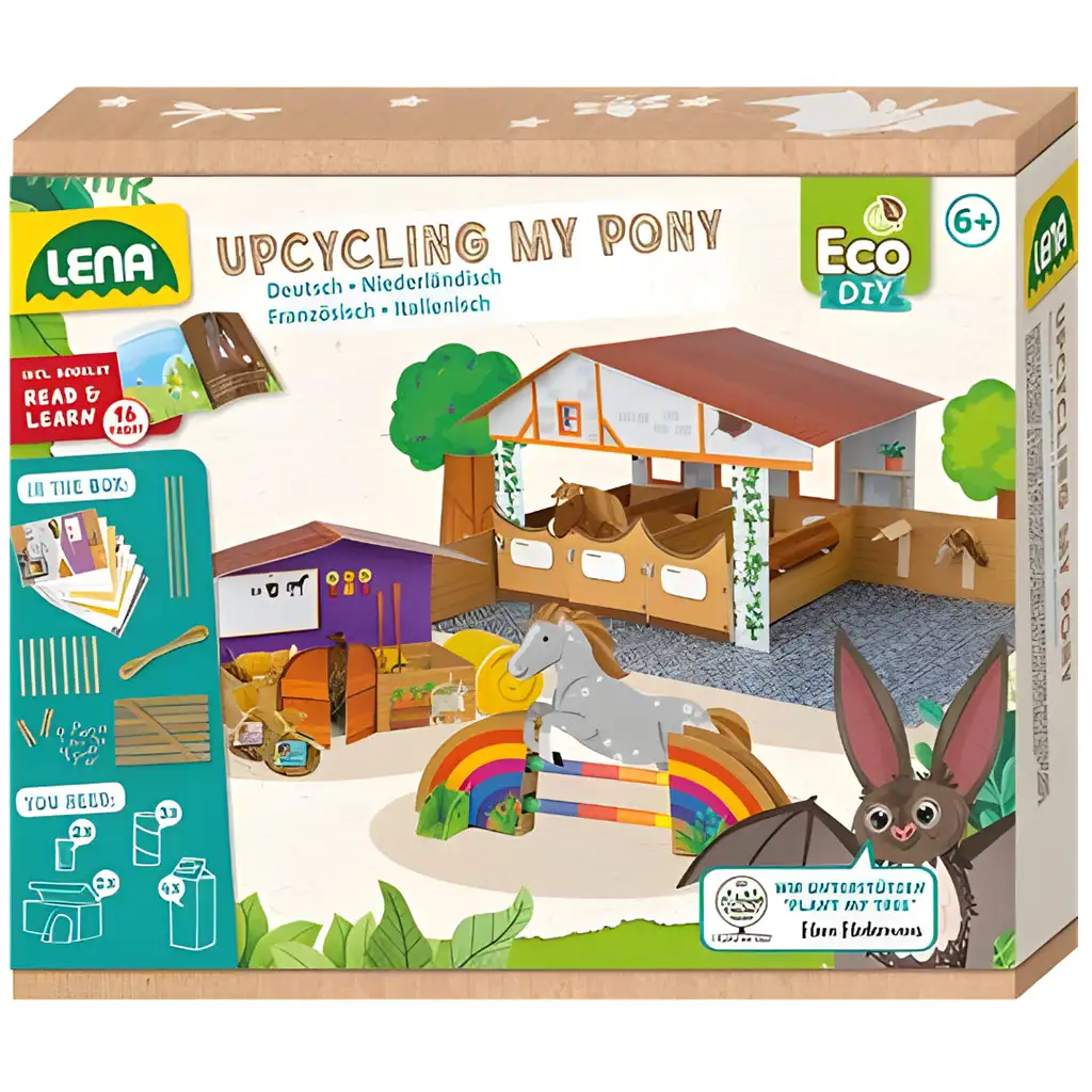 imagen de LENA: Mi Pony ECO establo creador set de juego creativo 1