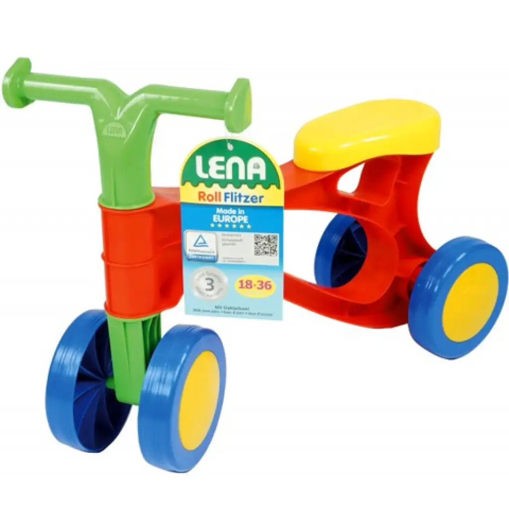 imagen de LENA: Moto pequeño rojo a pedales 2