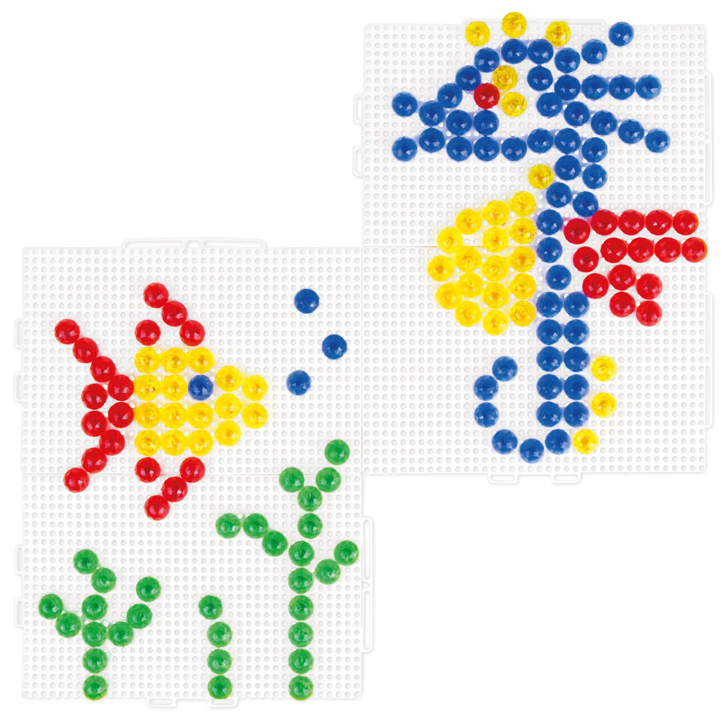 imagen de LENA: Panorama Mosaico XL Conjunto de Puntos Transparentes 15mm 240pcs 2