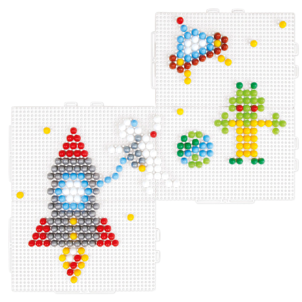 imagen de LENA: Panorama Mosaico XL Set de Puntos Transparentes 10mm 400pcs 2
