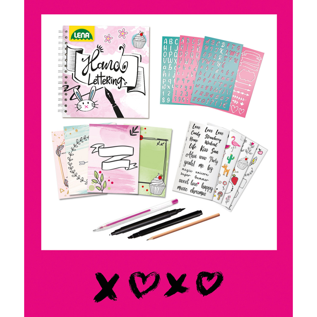 imagen de LENA: Set creativo de caligrafía y escritura a mano 3