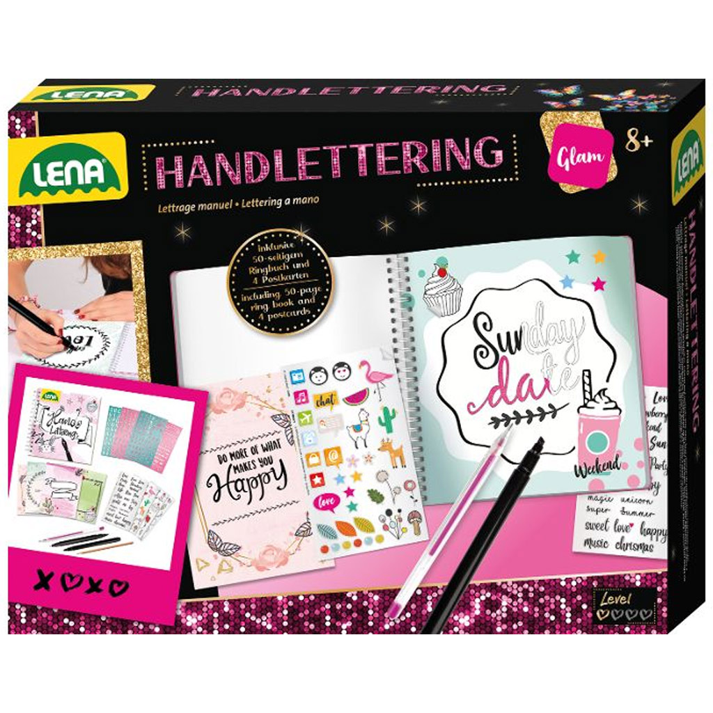 imagen de LENA: Set creativo de caligrafía y escritura a mano 1