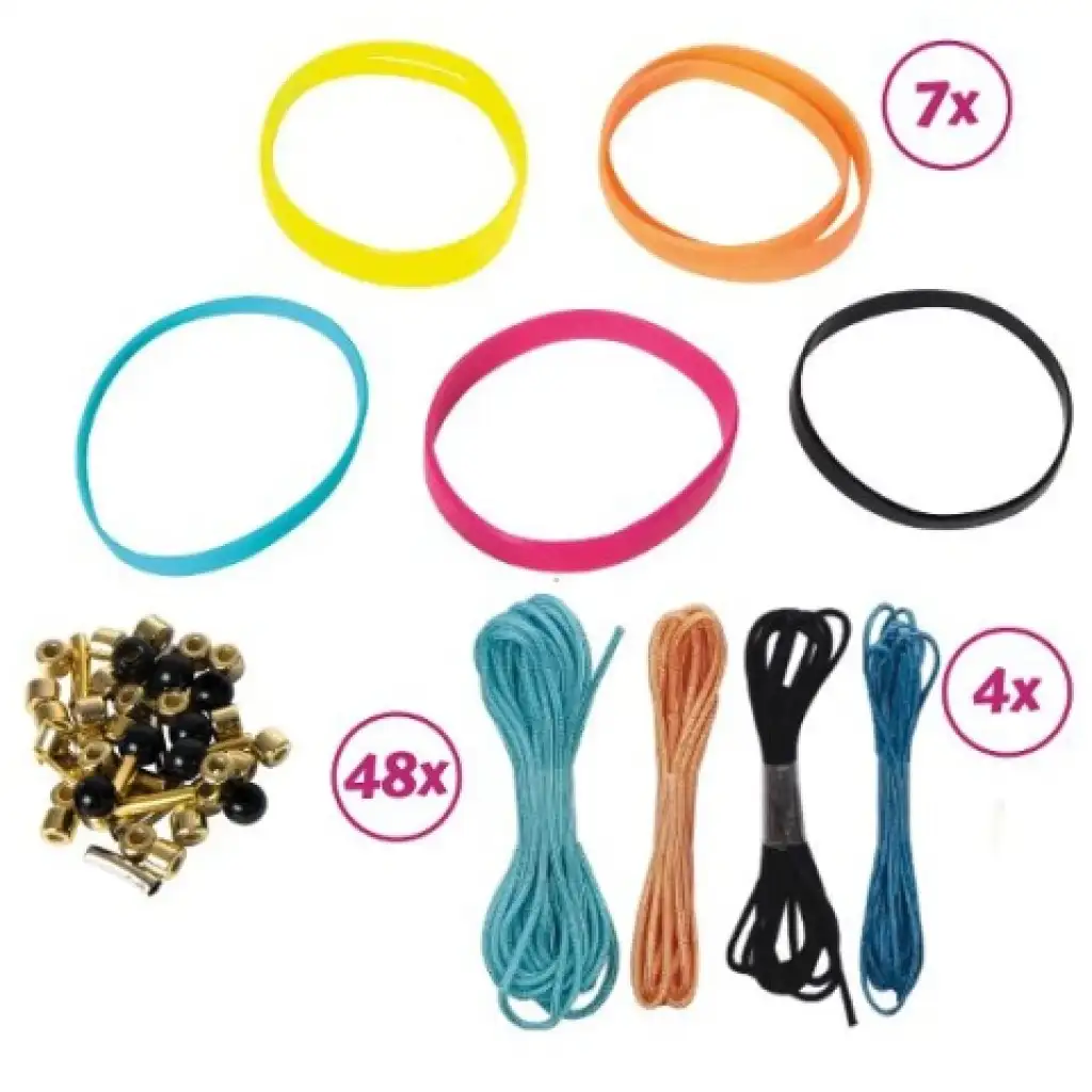 imagen de LENA: Set creativo para hacer pulseras coloridas 2