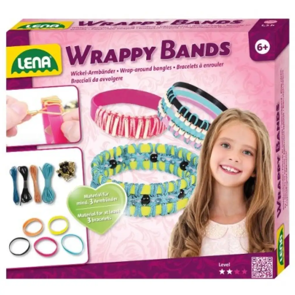 imagen de LENA: Set creativo para hacer pulseras coloridas 1