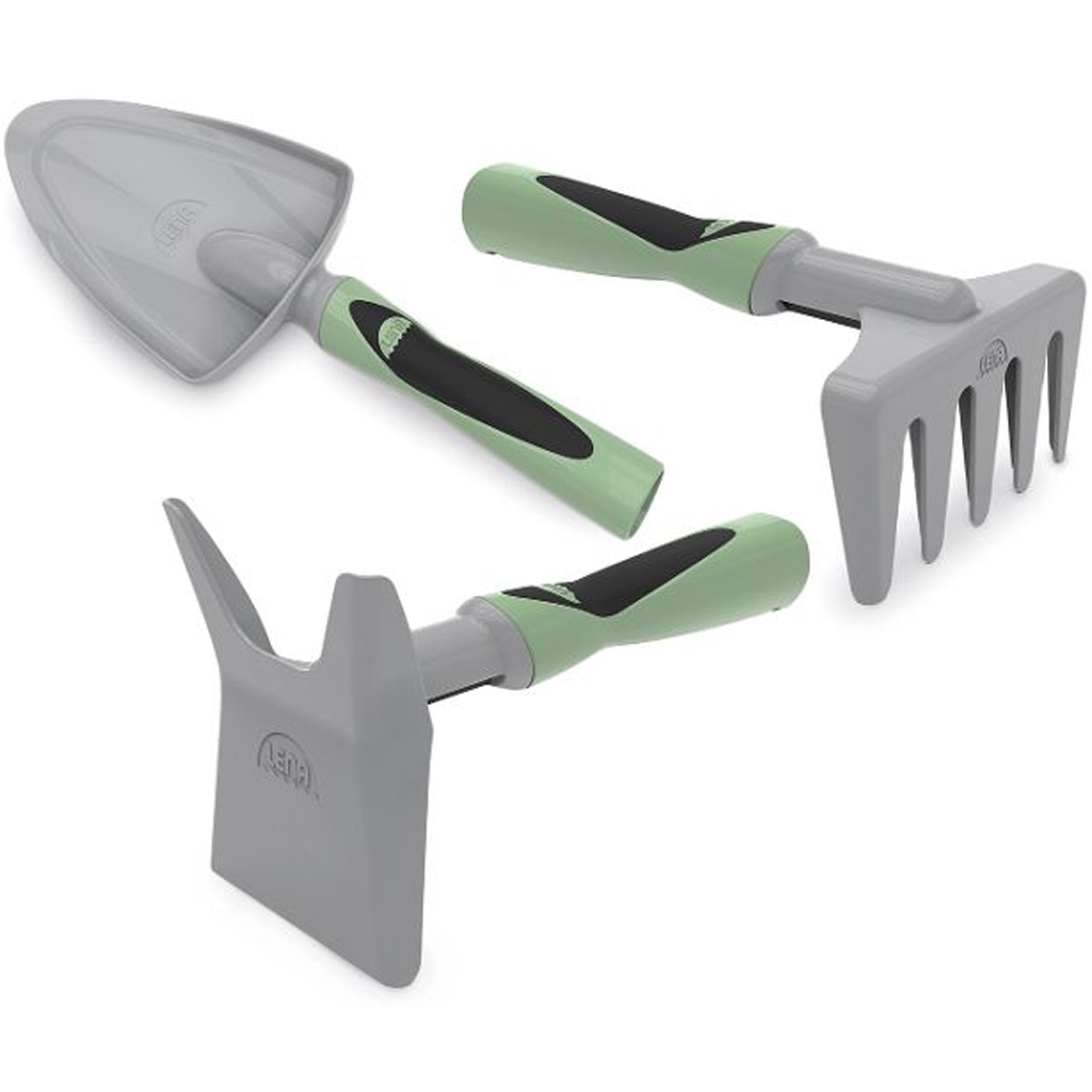 imagen de LENA: Set de arenero de 3 piezas en color verde-gris 1