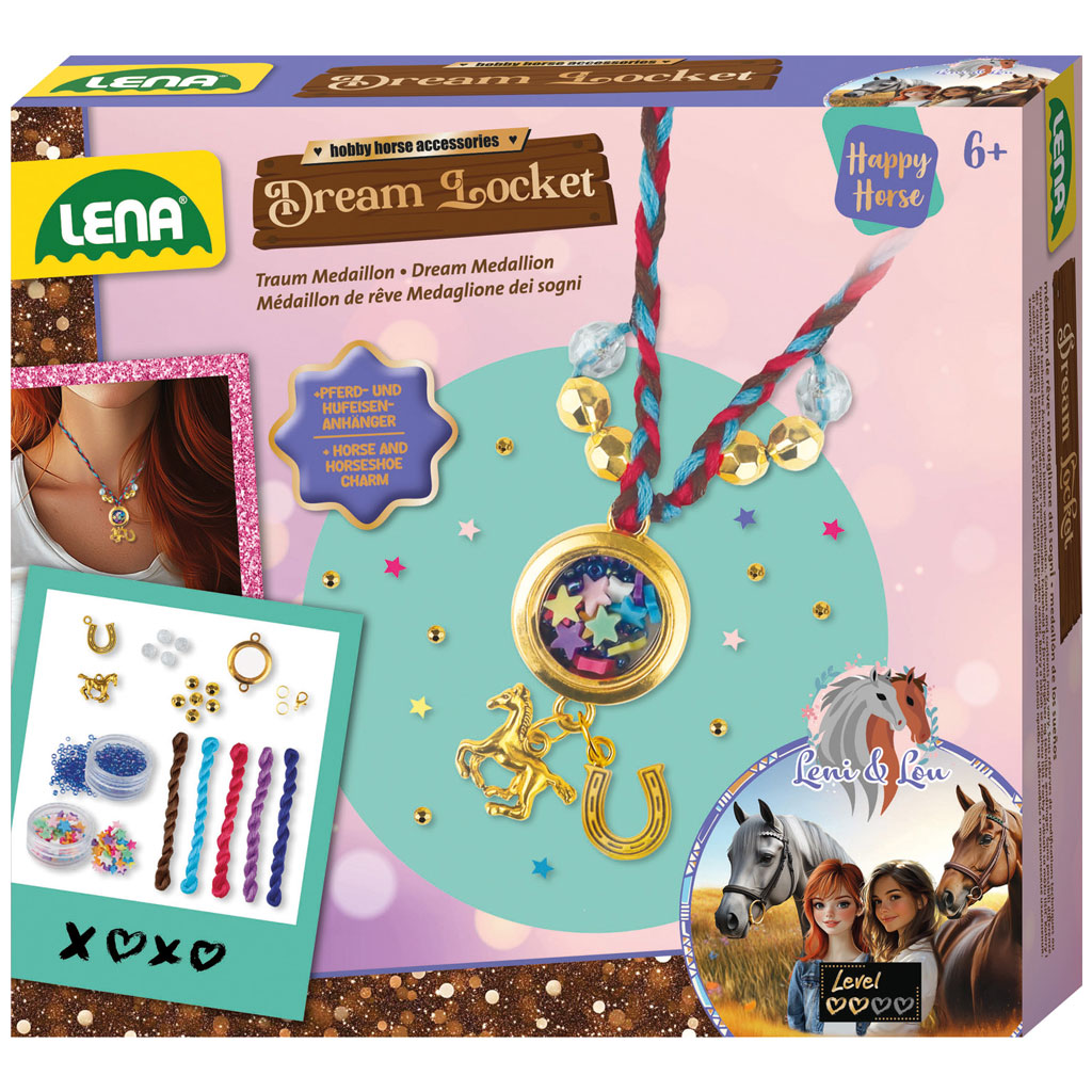 imagen de LENA: Set de creación de collares de medallas de ensueño 1