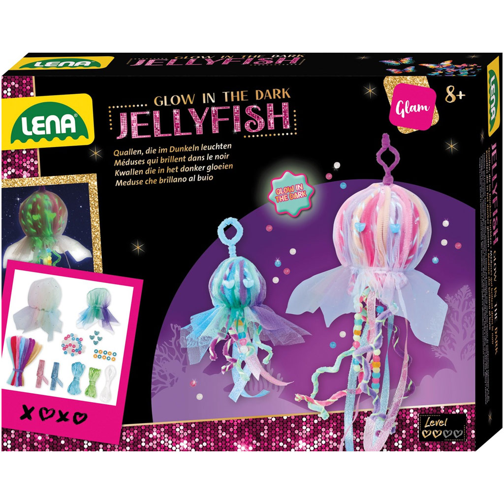 imagen de LENA: Set de creación de medusas que brillan en la oscuridad 1