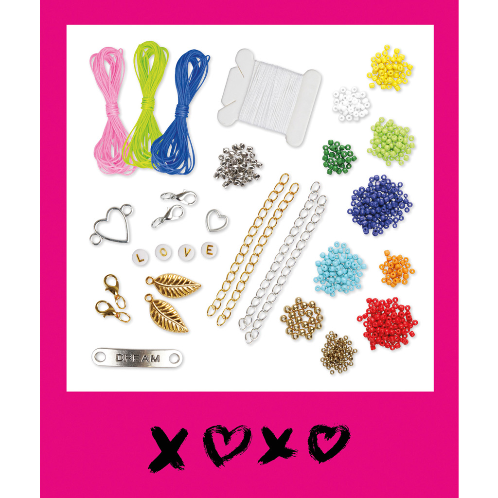 imagen de LENA: Set de creación de pulseras de amistad con cuentas 2