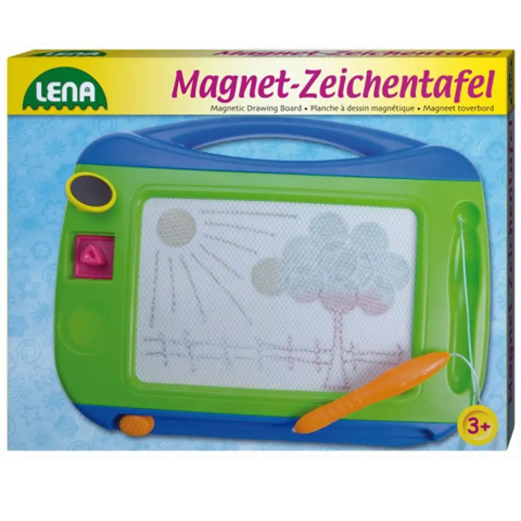 imagen de LENA: Tabla de dibujo magnética mediana y colorida 1