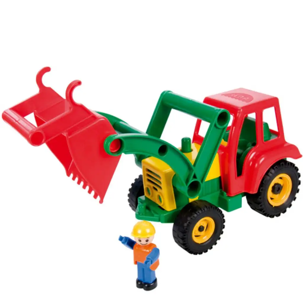 imagen de LENA: Tractor de cargadora con figura de 35cm 2