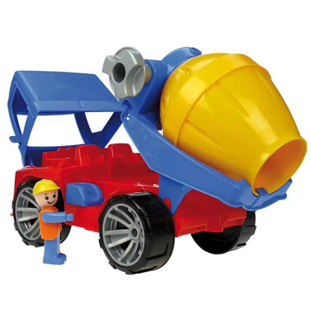 imagen de LENA: Truxx camión de cemento con figura de 27cm 2