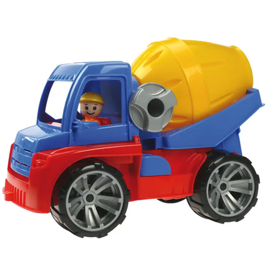 imagen de LENA: Truxx camión de cemento con figura de 27cm 1