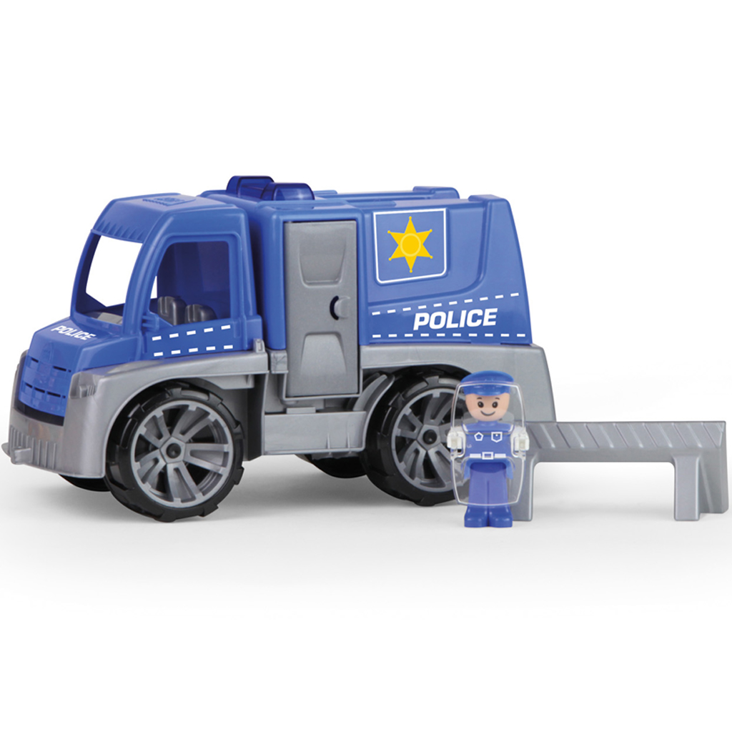imagen de LENA: Truxx coche de policía con accesorios en caja 39cm 2