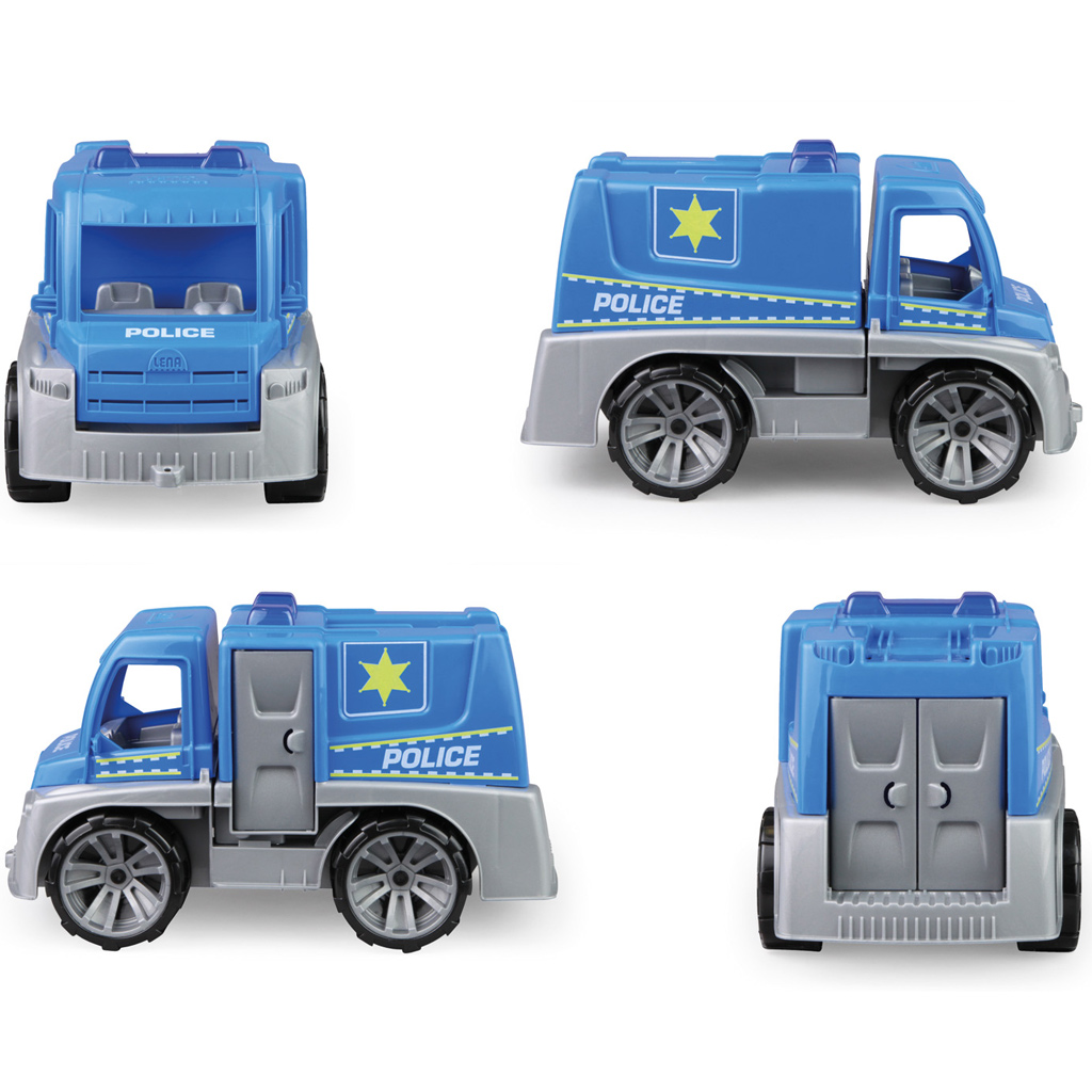 imagen de LENA: Truxx coche de policía con accesorios en caja 39cm 4