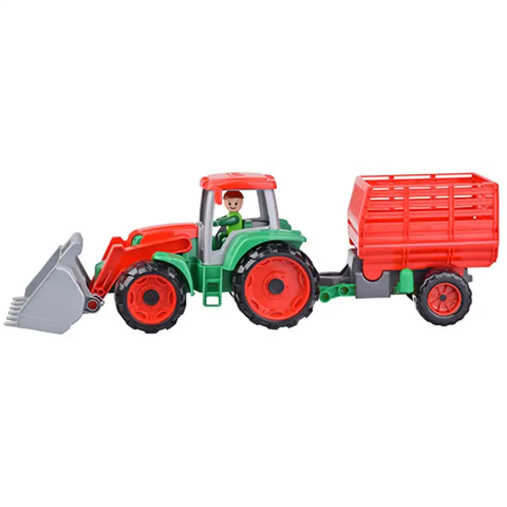 imagen de LENA: Truxx tractor de transporte de heno con remolque 55cm 1