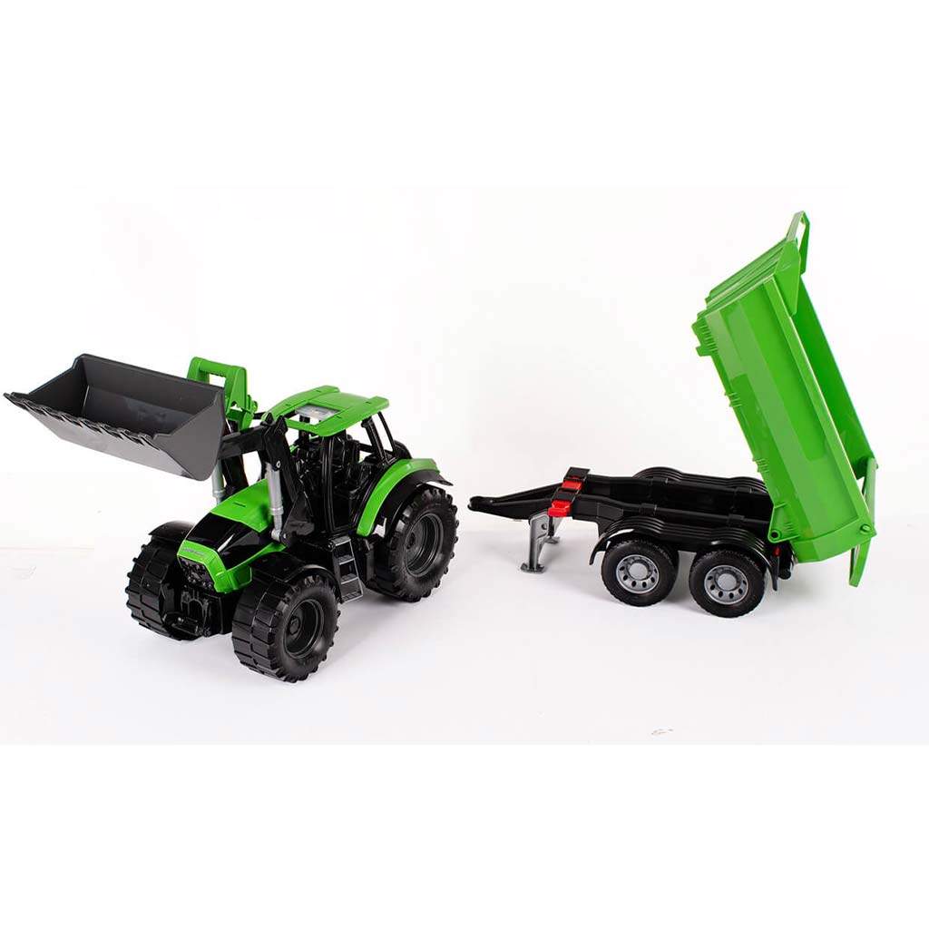 imagen de LENA: Worxx Deutz-Fahr Agrotron 7250 TTV tractor con remolque en caja de 74cm 3
