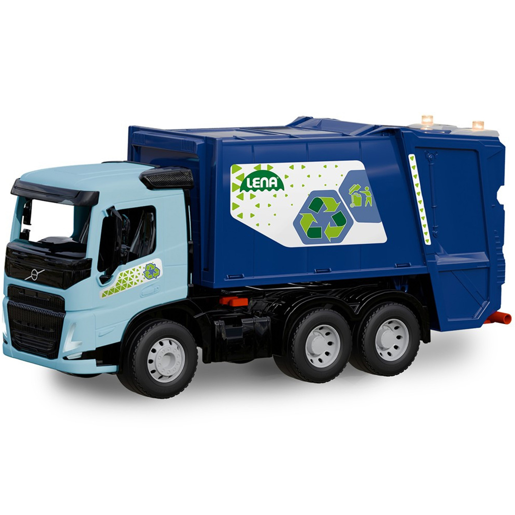 imagen de LENA: Worxx Volvo FMX camión de basura con caja 54cm 2