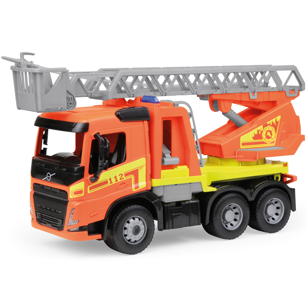 imagen de LENA: Worxx Volvo FMX camión de bomberos con escalera 48cm 3
