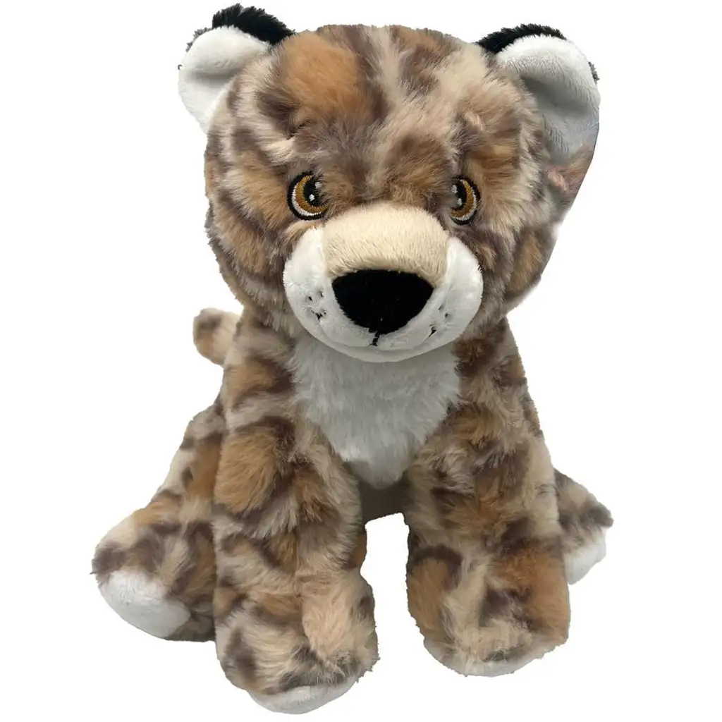 imagen de Leopardo de peluche 21cm 1