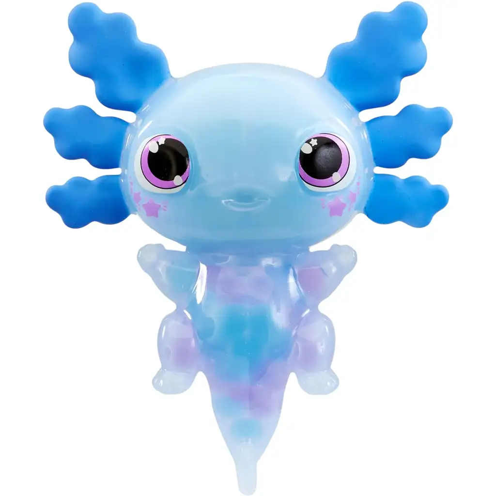 imagen de Let’s Glo Axolotl amigo acuático luminoso en color azul 2