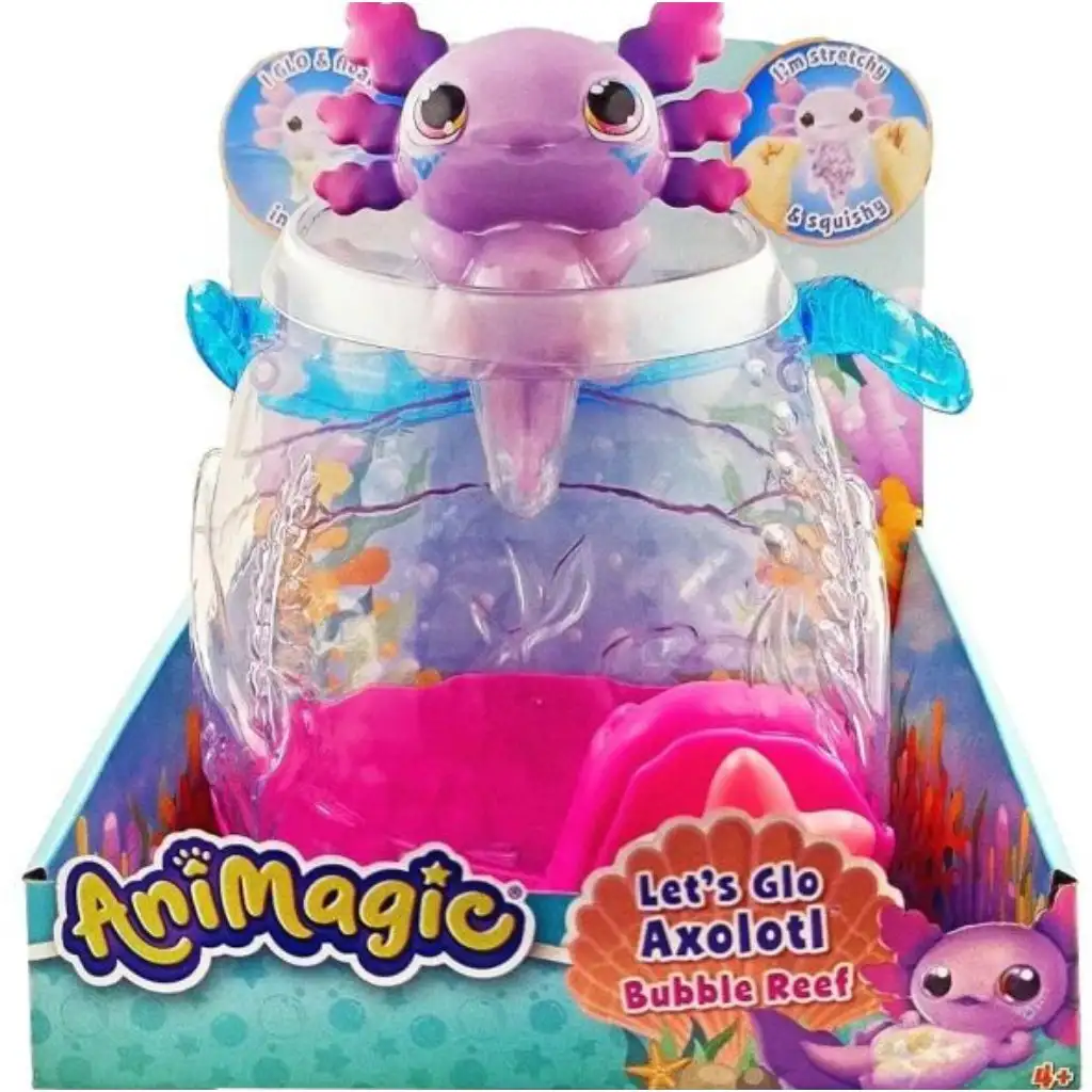 imagen de Let’s Glo Axolotl: Set de amigos acuáticos luminosos 2
