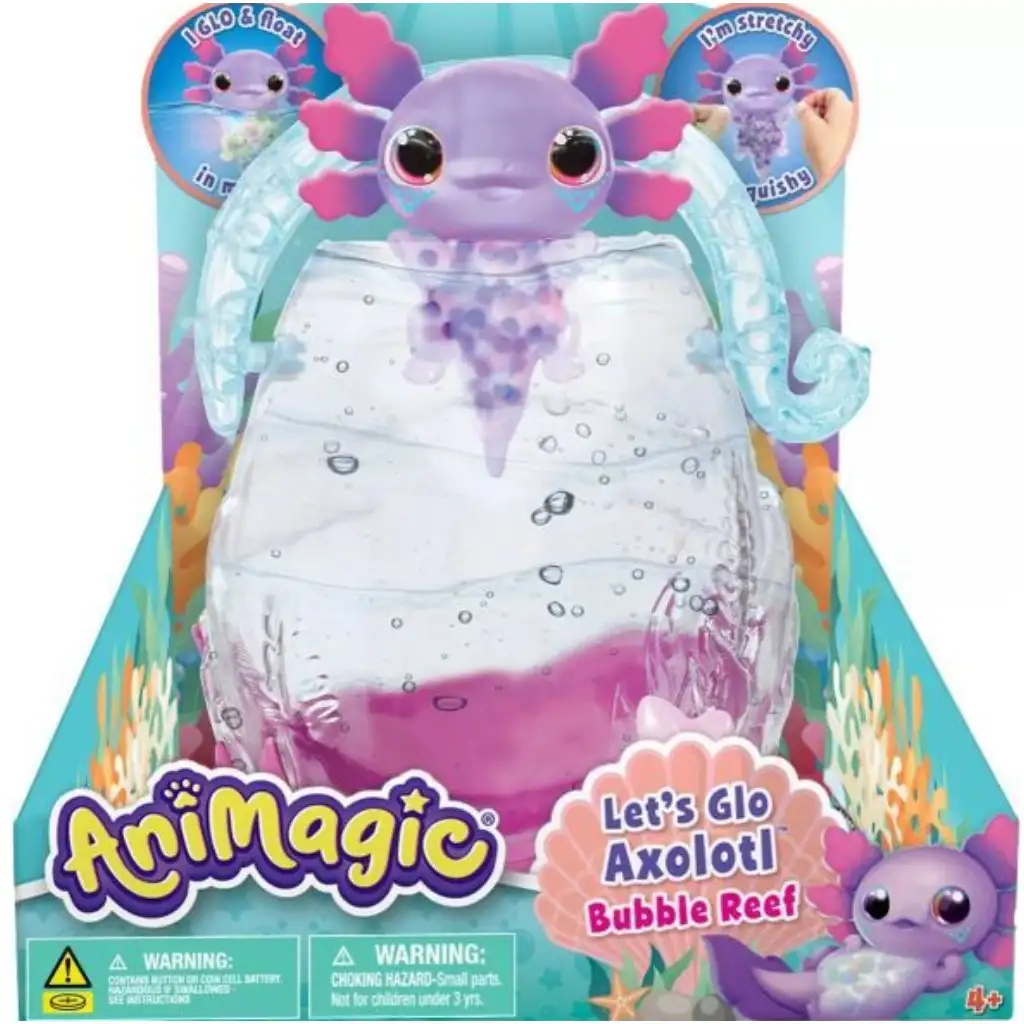 imagen de Let’s Glo Axolotl: Set de amigos acuáticos luminosos 3