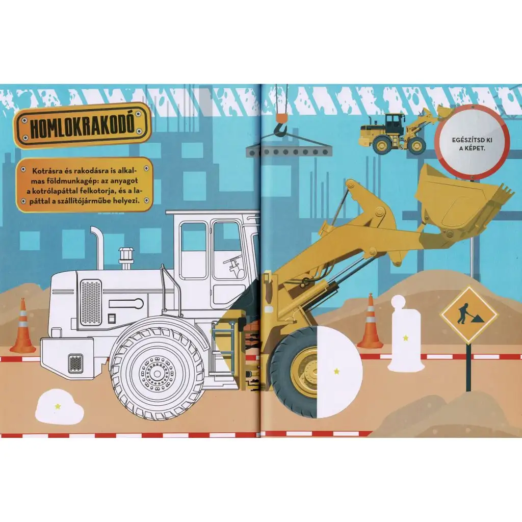 imagen de Libro de actividades de máquinas de construcción gigantes 2