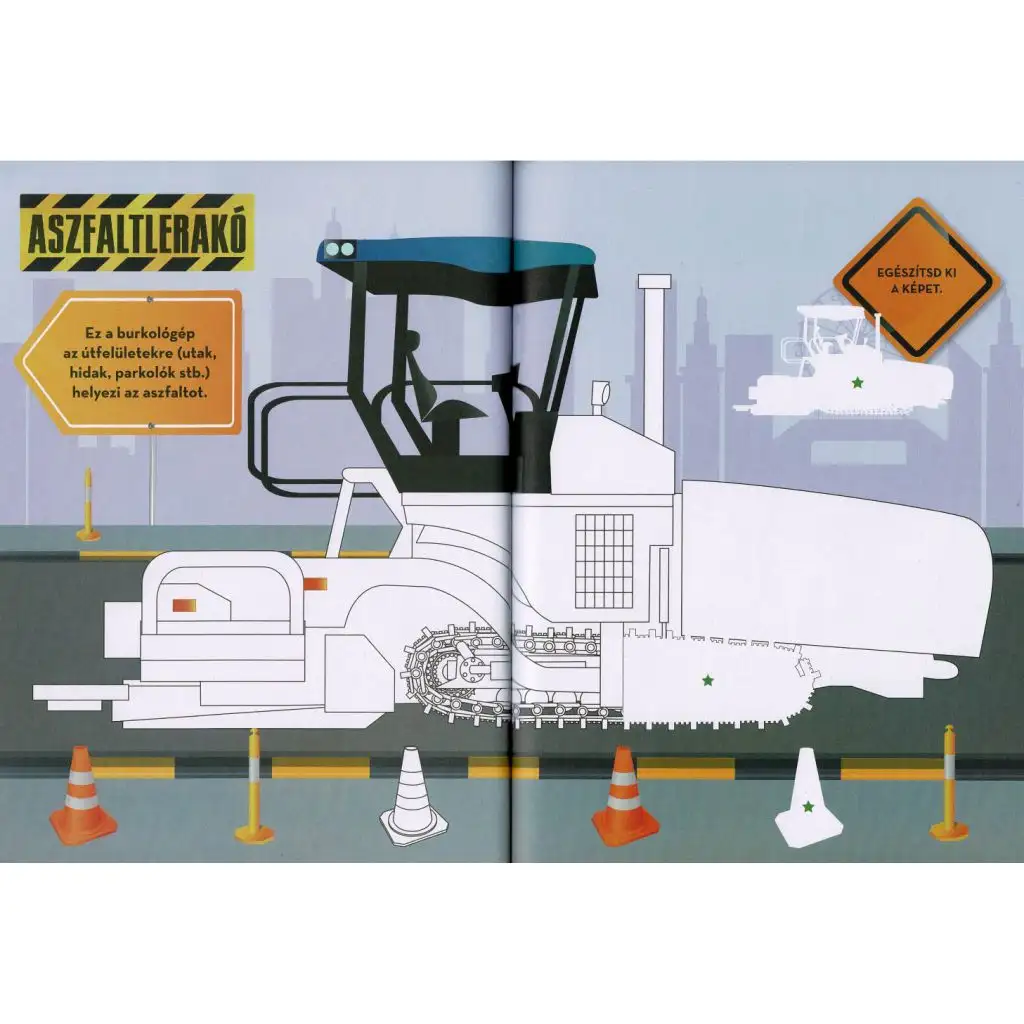 imagen de Libro de actividades de máquinas de construcción gigantes 3