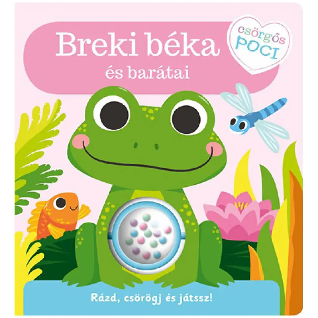 imagen de Libro de tela - Rana Breki y sus amigos 1